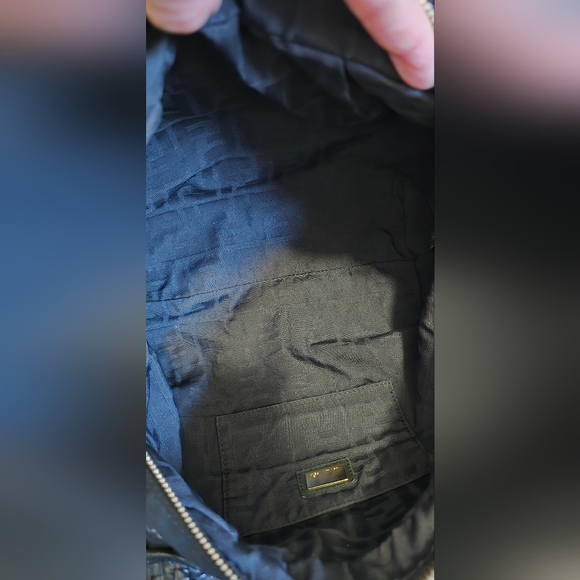 Fendi Black Satin Baby Spy Bag - Picture 3 of 17